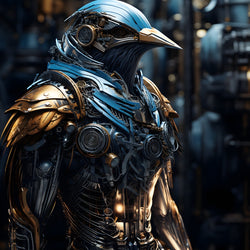 A Robotic Bird - Diamond Painting