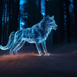 Dire Wolf Diamond Painting