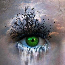 Abstract Eye Diamond Painting Kit