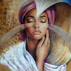 African Beauty Diamond Painting Kit