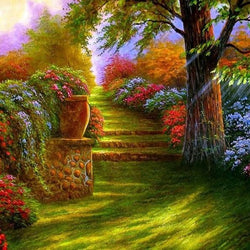 Amazing Garden Sunshine Diamond Painting Kit