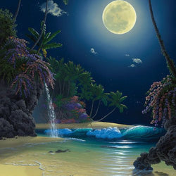 Amazing Night with Shining Moon Diamond Painting