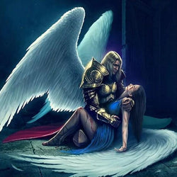 Angel Guy & Dying Angel Girl Diamond Painting