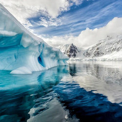 Antarctic Iceberg Paint with Diamonds