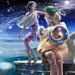 Aries Zodiac Diamond Painting Kit