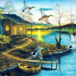 Autumn Retreat Diamond Painting Kit