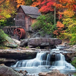 Babcock State Park Paint by Diamonds