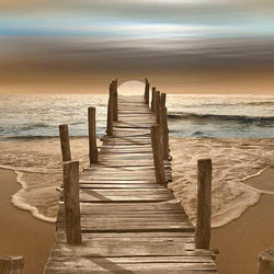 Beach View & Sunset DIY Painting