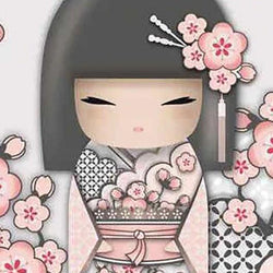 Beautiful Kokeshi Doll Diamond Painting