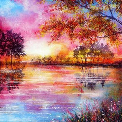 Lake Diamond Painting