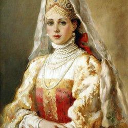 Beautiful women Paint by Diamonds