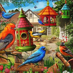Birds Colony Diamond Painting Kit