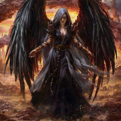 Black Angel DIY Painting Kit