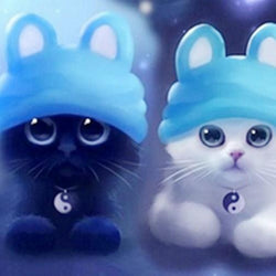 Cartoon Cats Diamond Painting