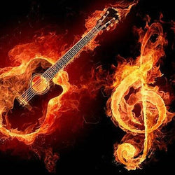 Music Diamond Painting Kit