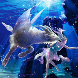 Capricorn Zodiac Diamond Painting Kit