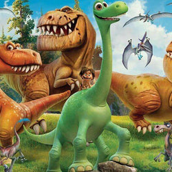 Cartoon Dinosaurs DIY Painting
