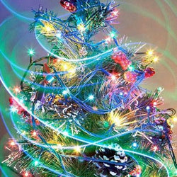 Christmas Tree Paint by Diamonds