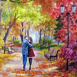 Romantic Couple Diamond Painting