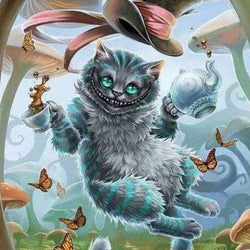 Creepy Cat Diamond Painting Kit