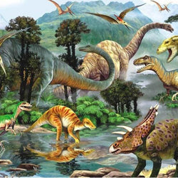 Dinosaur Kingdom Diamond Painting Kit