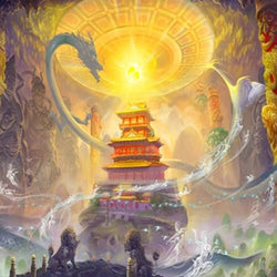 Dragon Treasure Paint by Diamonds