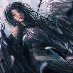 Dying Anime Angel Diamond Painting Kit