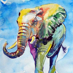 Elephant art Diamond Painting Kit