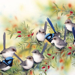 Eurasian magpies Diamond Painting Kit