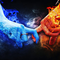 Fire & Ice Love Paint by Diamonds