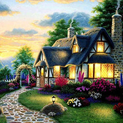 Forest House Diamond Painting Kit