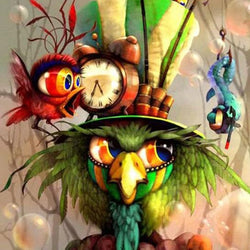 Funny Cartoon Birds Diamond Painting Kit