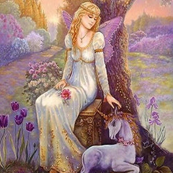 Goddess of Unicorns Diamond Painting Kit