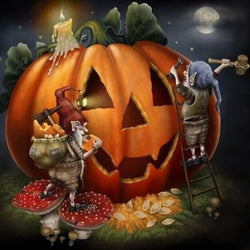 Halloween Preparations Diamond Painting Kit