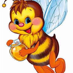 Honey Bee Diamond Painting Kit