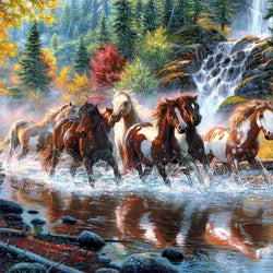 Horses Diamond Painting