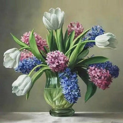 Hyacinth Flower Diamond Painting Kit