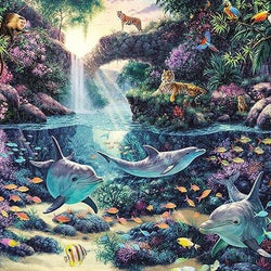 Jungle Diamond Painting Kit