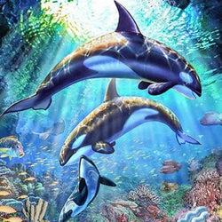 Whale Diamond Painting