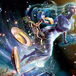 Libra Zodiac Diamond Painting Kit