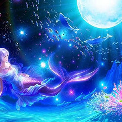 Mermaid Underwater Diamond Painting Kit