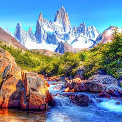 Monte Fitz Roy Paint by Diamonds