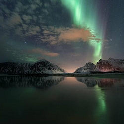 Mountains & Northern Lights Diamond Painting