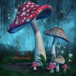 Mushroom World Diamond Painting Kit