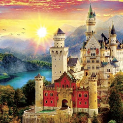 Neuschwanstein Castle Diamond Painting Kit