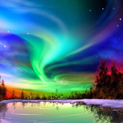 Northern Lights Paint by Diamonds