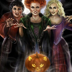 Halloween Witches DIY Diamond Painting