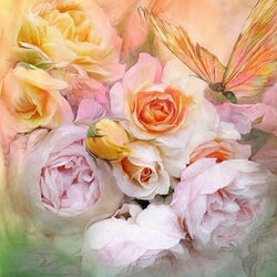 Roses & Peonies Paint by Diamonds