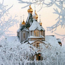 Russian Orthodox Church Winter