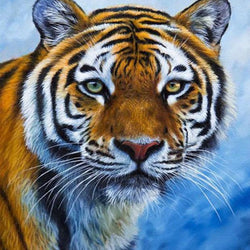 Serene Tiger Paint by Diamonds